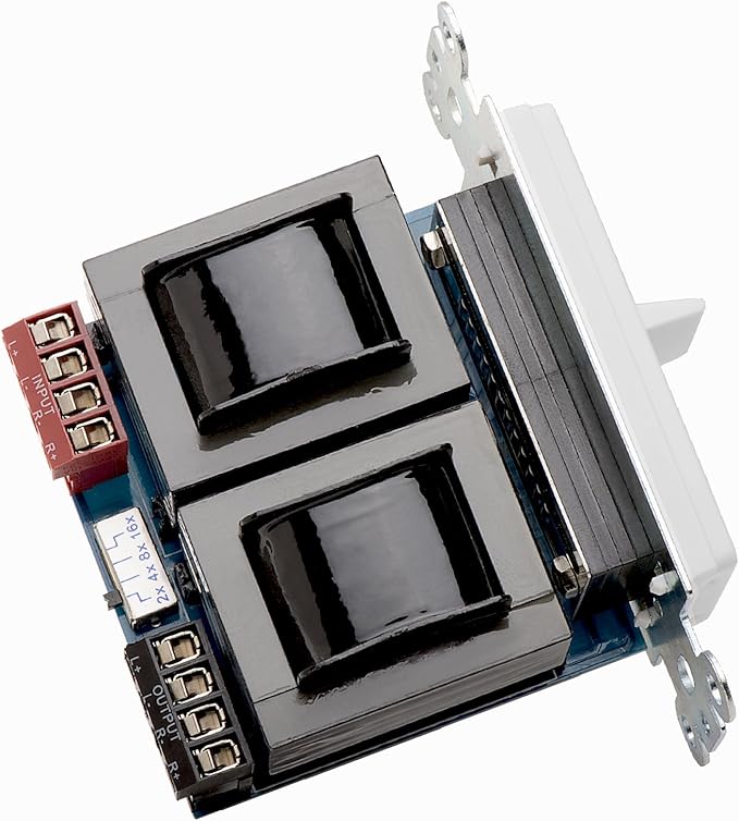 OSD Audio 100W Sleek, Minimalist Design in Wall Volume Control, Slider White