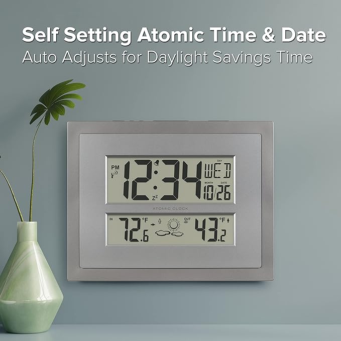 La Crosse Technology Atomic Wall/Table Clock