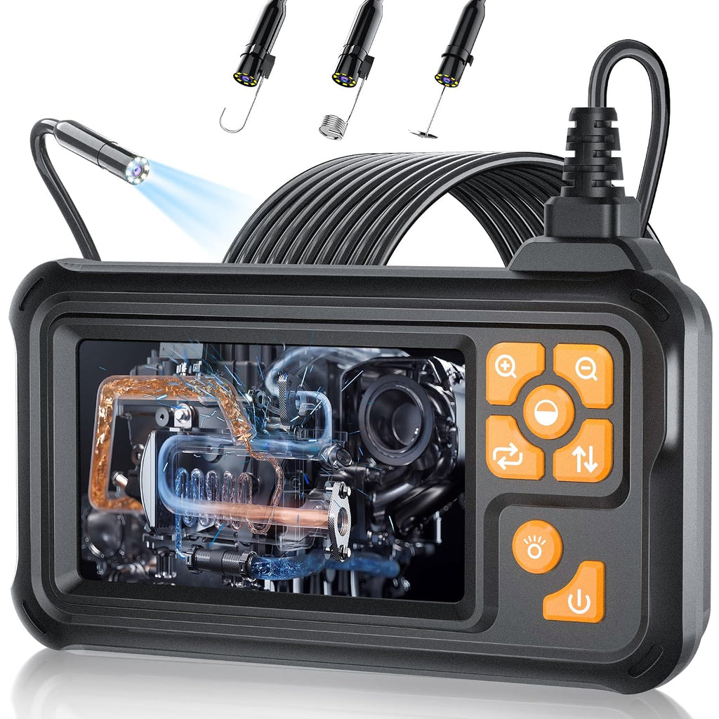 32.8FT Inspection Endoscope Camera with Light,1080P HD Borescope Camera