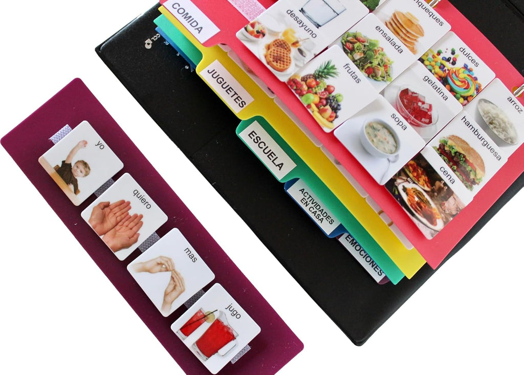 Visual Communication Book, 162 ASD Photo Picture Cards: Autism Language