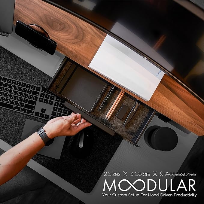 ULTRARM Moodular Add-ons Storage Drawer Black MSA-DR