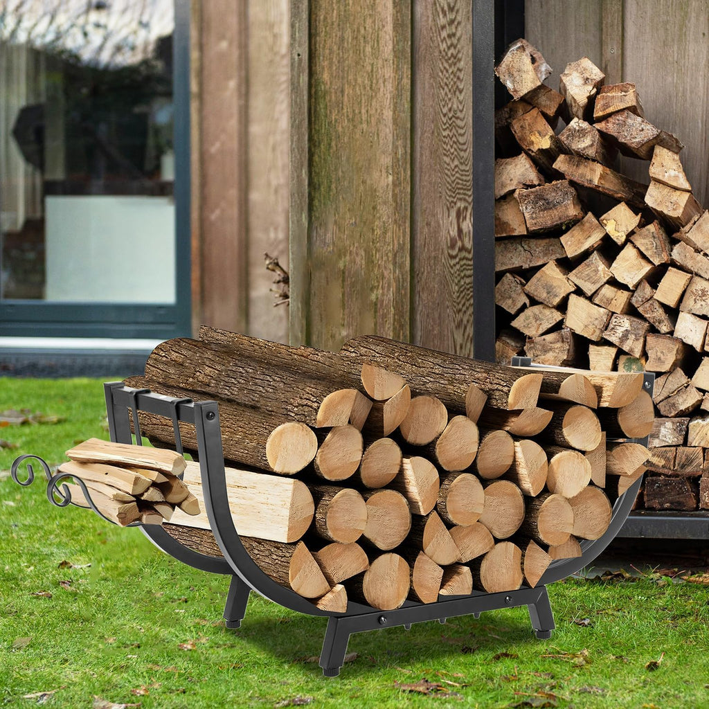 kendane 30" firewood rack outdoor and indoor, compact, package contents