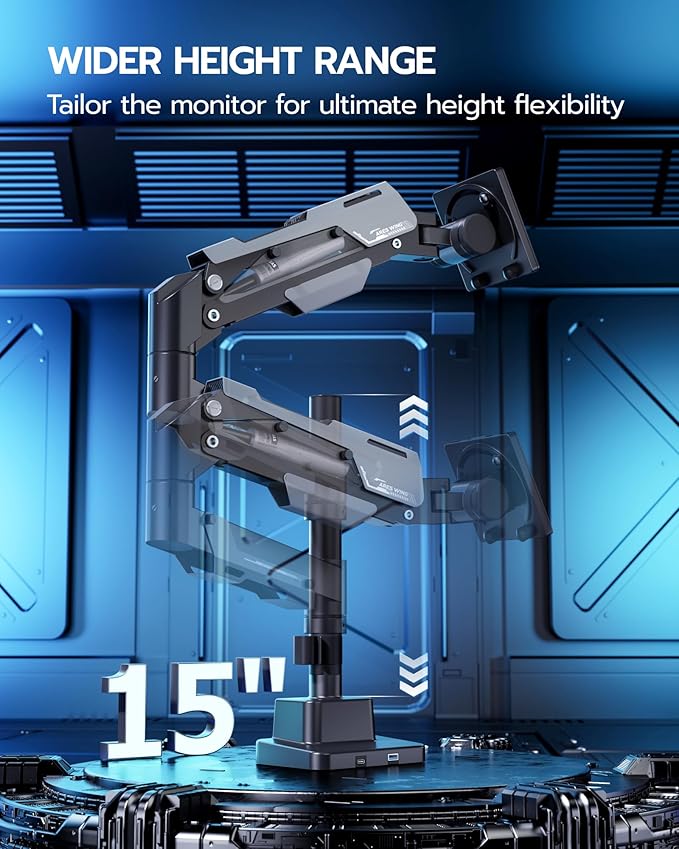 ARES WING CoreArm Single Monitor Mount