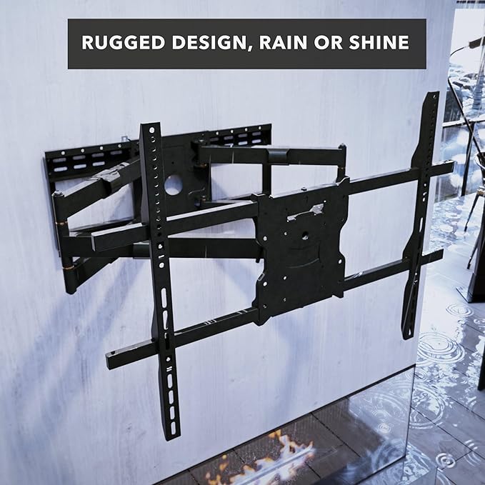 Mount-It! The Beast Outdoor TV Wall Mount, Weatherproof 275 lb Capacity Heavy