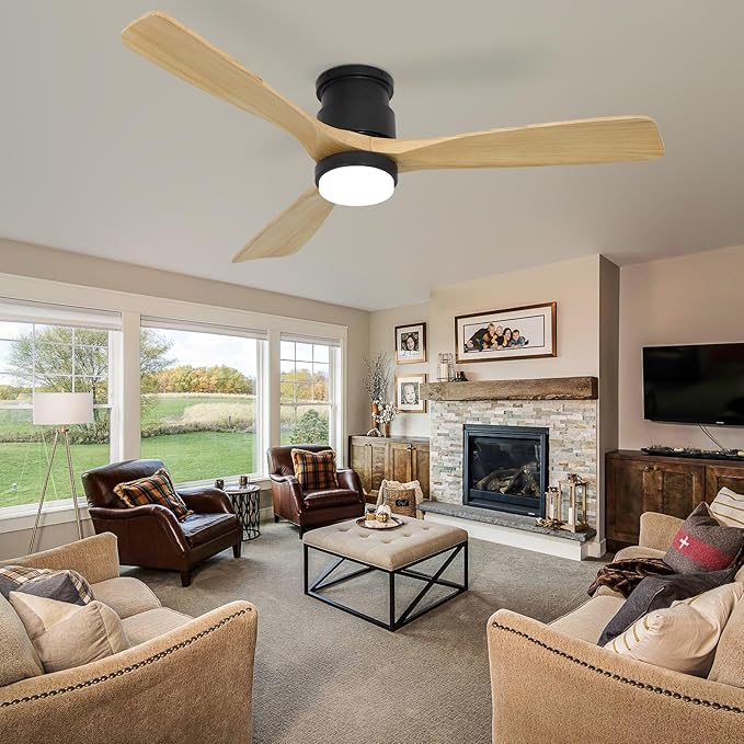 revoici Flush Mount Ceiling Fan