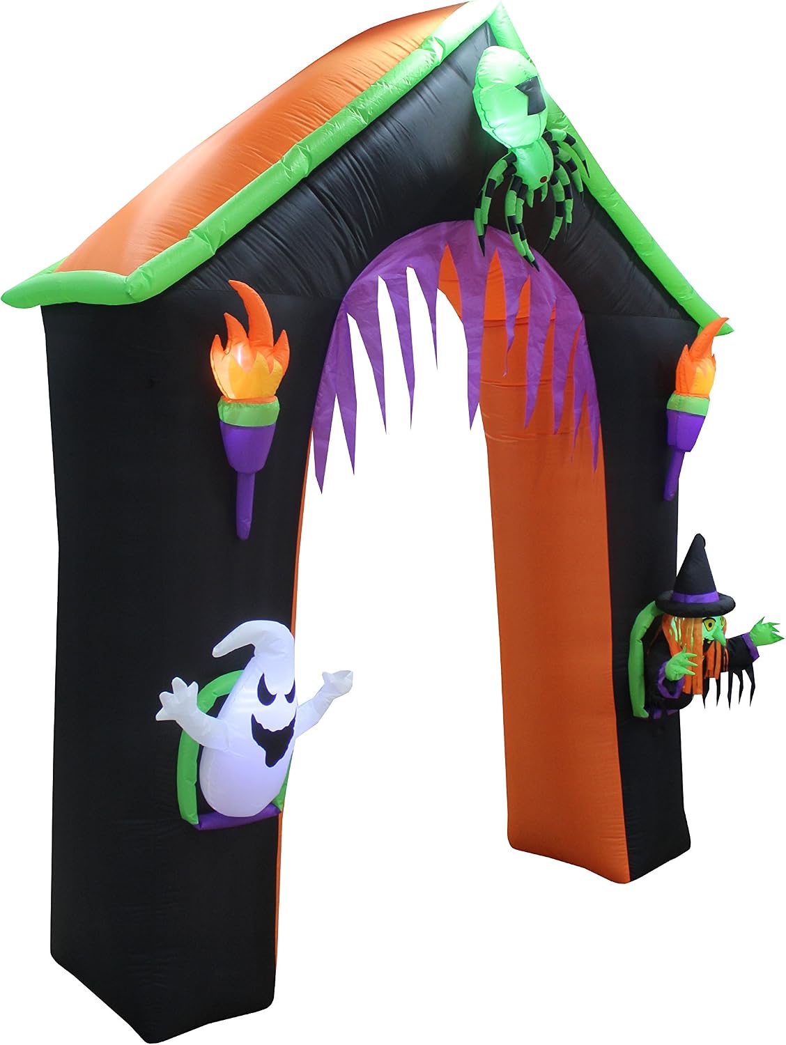 9 FT Tall LED Lighted Halloween Inflatable Castle