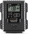LNEX Solar Charge Controller Waterproof, 20A Solar Panel Regulator