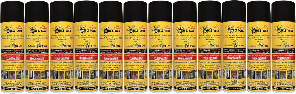 The Original Bee's Wax Old World Formula Furniture Polish - 12 Pack