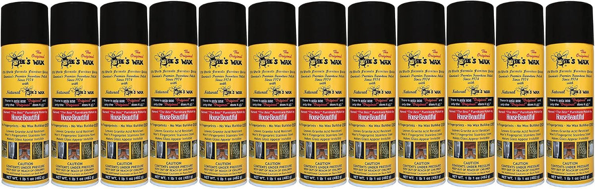 The Original Bee's Wax Old World Formula Furniture Polish - 12 Pack