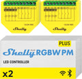 Shelly Plus RGBW PM | WiFi Smart Remote Control (2 Pack)