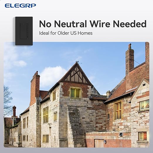 ELEGRP Digital Dimmer Light Switch (6 Pack)