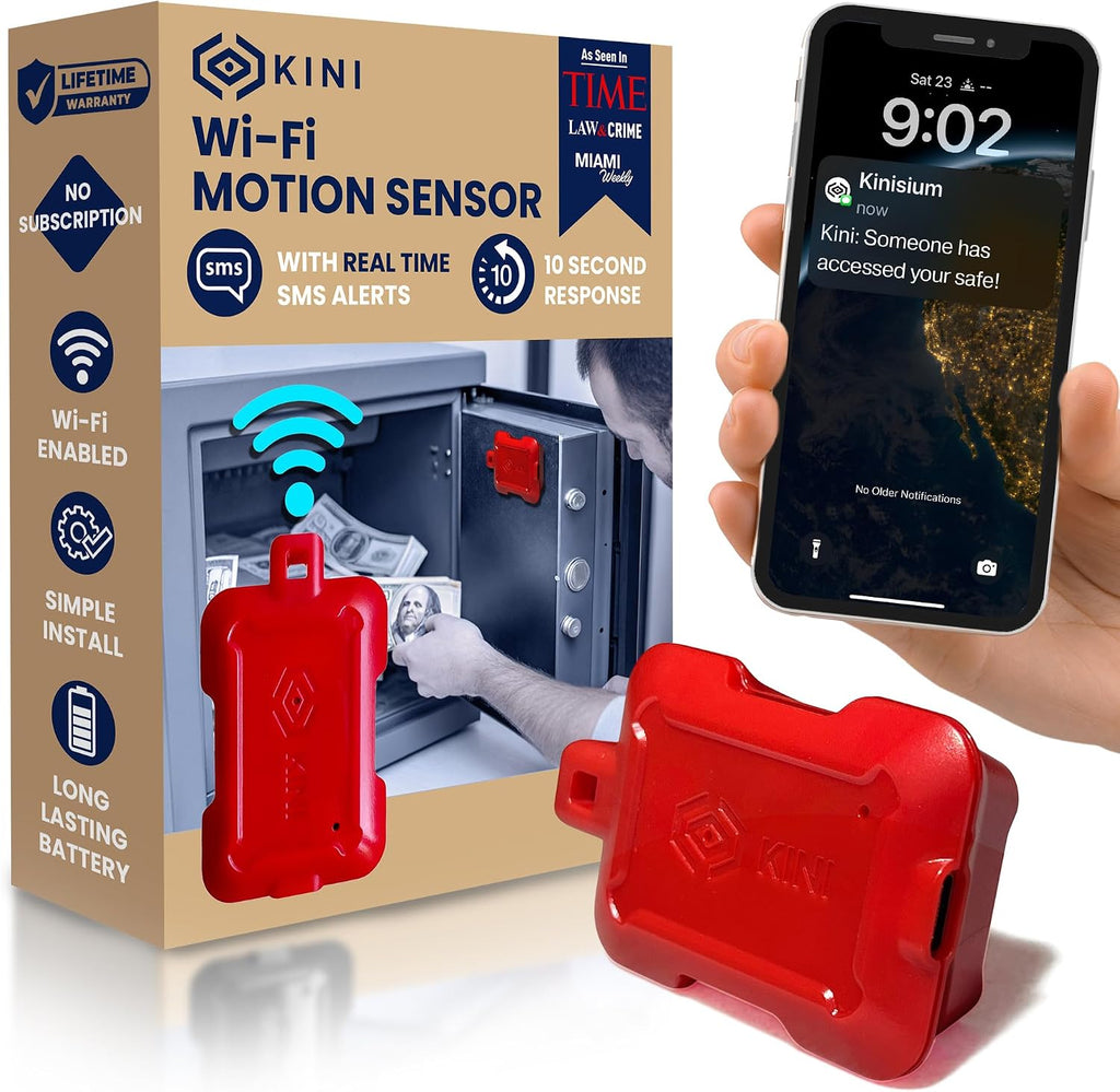 Instant Kini Safe Alert Wi-Fi Motion Sensor Alarm