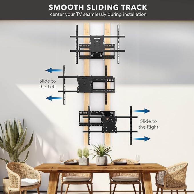 Mount-It! The Beast Outdoor TV Wall Mount, Weatherproof 275 lb Capacity Heavy