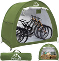 PROLEE Bike Storage Tent for 2-3 Bikes, 6.6 FT Waterproof Outdoor Bike Shed