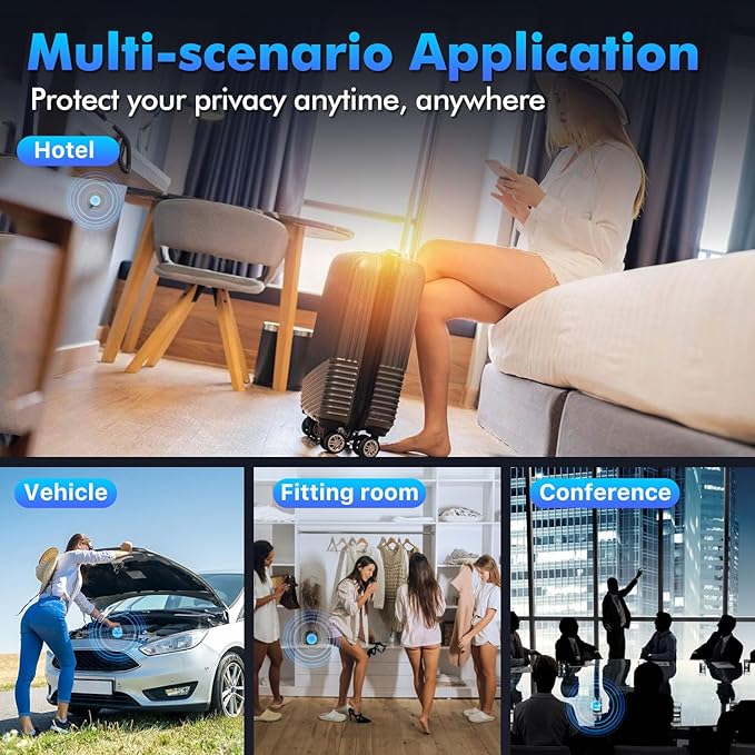 JMDHKK M8000 Hidden Camera Detector, Bug Detector, Camera Finder, Signal