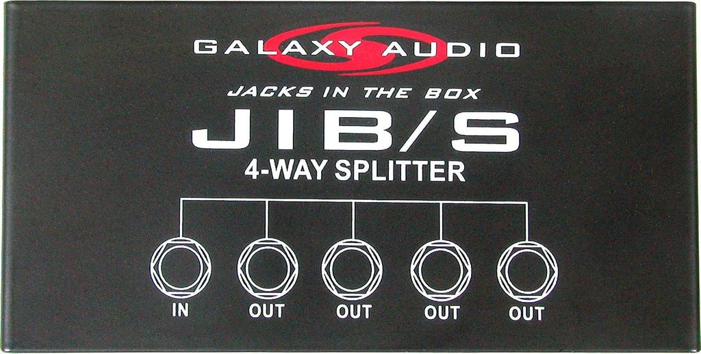 galaxy audio jib/s 4-way splitter, close-up detail