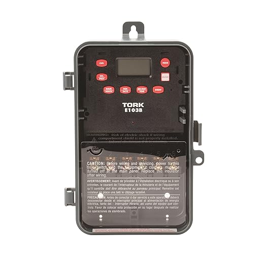 NSI Multipurpose Control 24 Hour Time Switch, 120-277 VAC Input Supply