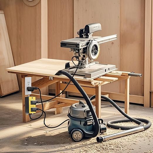 KTNNKG Automatic Remote Vacuum Switch，Load Sensing Outlets, Power Tool/Table