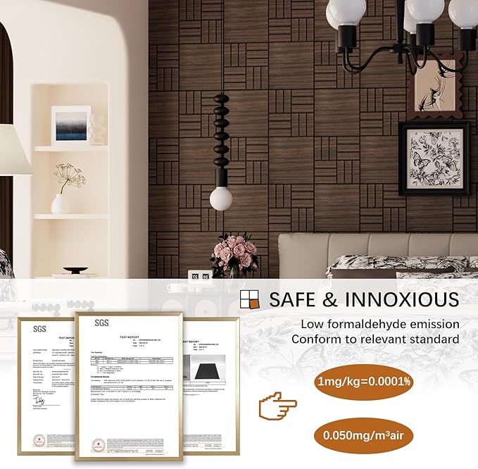 ARMURO 4 Packs Acoustic Wall Panels