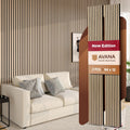 Avana Acoustic Wood Wall Panels – 94.4 x 12.6 Inch White Oak Acoustic Panels 2 (2 PCs)