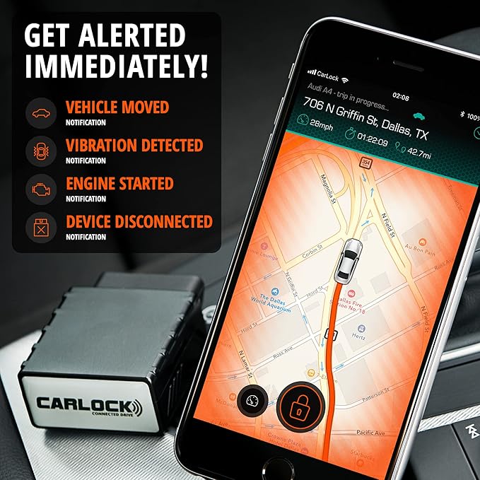 CARLOCK Ultimate Security Bundle 2.0: Real-Time Tracker
