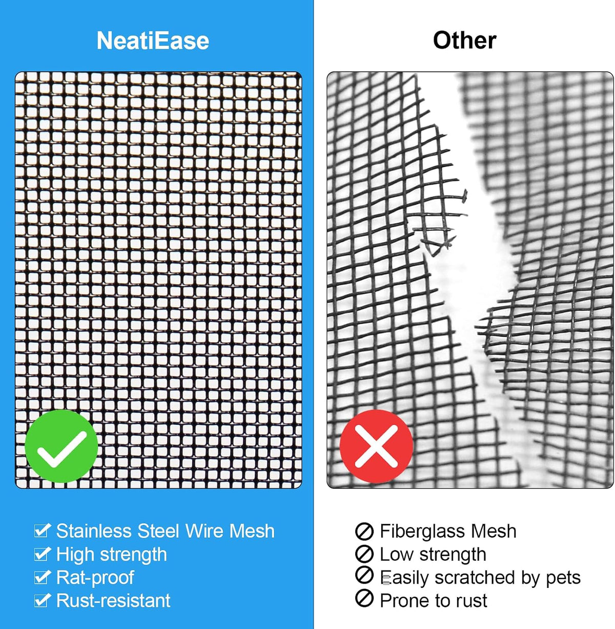 neatiease upgraded shed windows 2 pack, 24" x, package contents