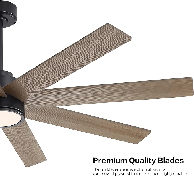 WINGBO 60" Large DC Ceiling Fans