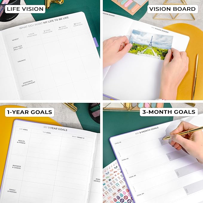 Clever Fox Planner Pro Premium – Luxurious Weekly & Monthly Planner