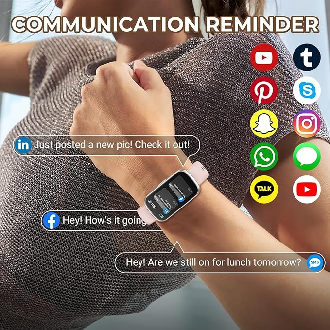 TIFOZEN Health Fitness Tracker Smart Watch