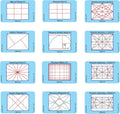 CLPA Video 4:3 Photographic Viewfinder Set: All viewfinders in 4:3 Aspect Ratio