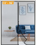 Yotache Magnetic Screen Door Fits Door Size 72 x 96, Screen Size 74" x 97"