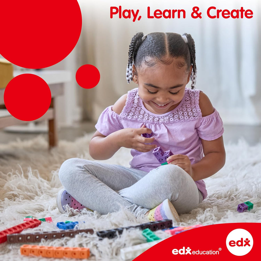 edxeducation Pegs and Peg Board Set, 1,000 Pegs and 5 Boards