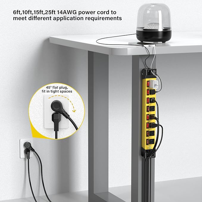 Power Strip with Individual Switches