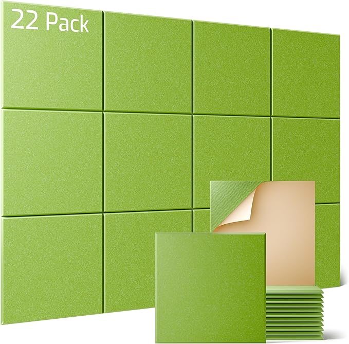 Sonicism 22 Pack Acoustic Wall Panels