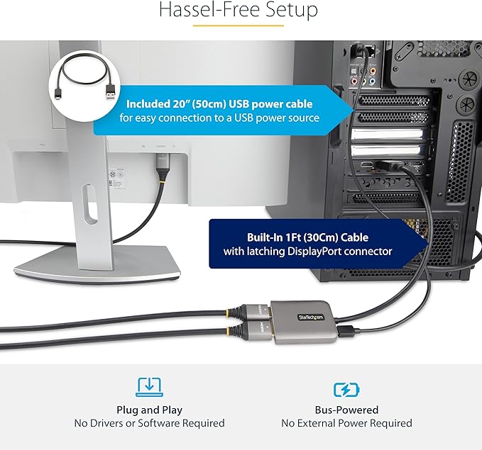 StarTech.com DP to Dual HDMI MST HUB