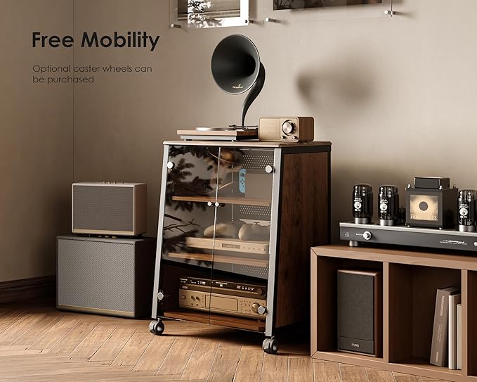 FITUEYES Design 4-Tier Media Stand