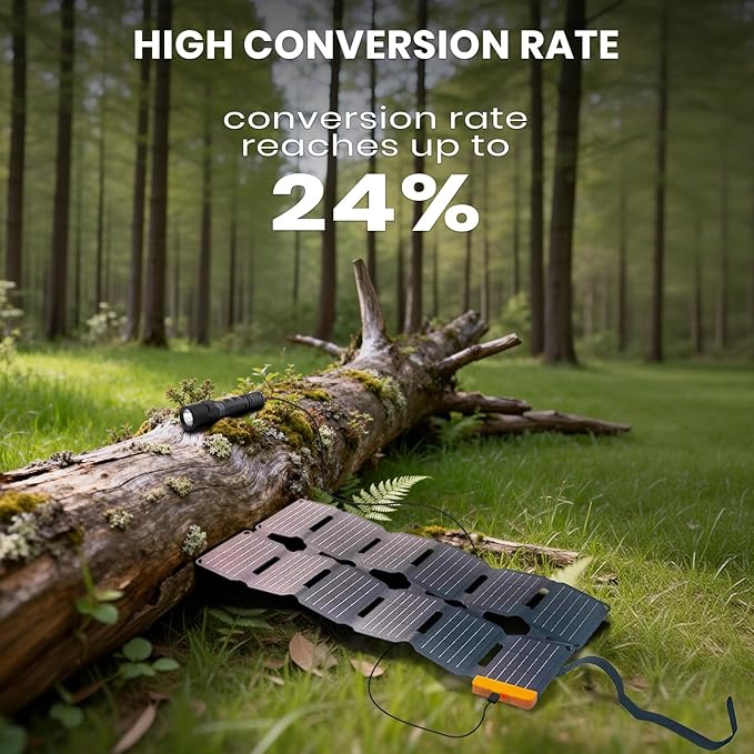 FlexSolar Portable 36W Solar Panel Charger