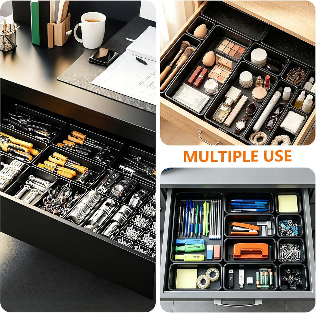 upgraded 6 size & 62 pcs tool box, package contents
