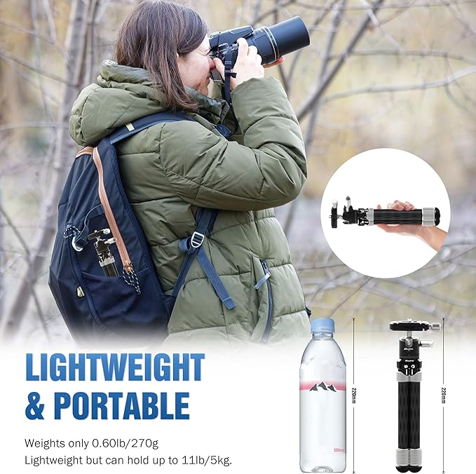 LEOFOTO Carbon Fiber Mini Table Tripod