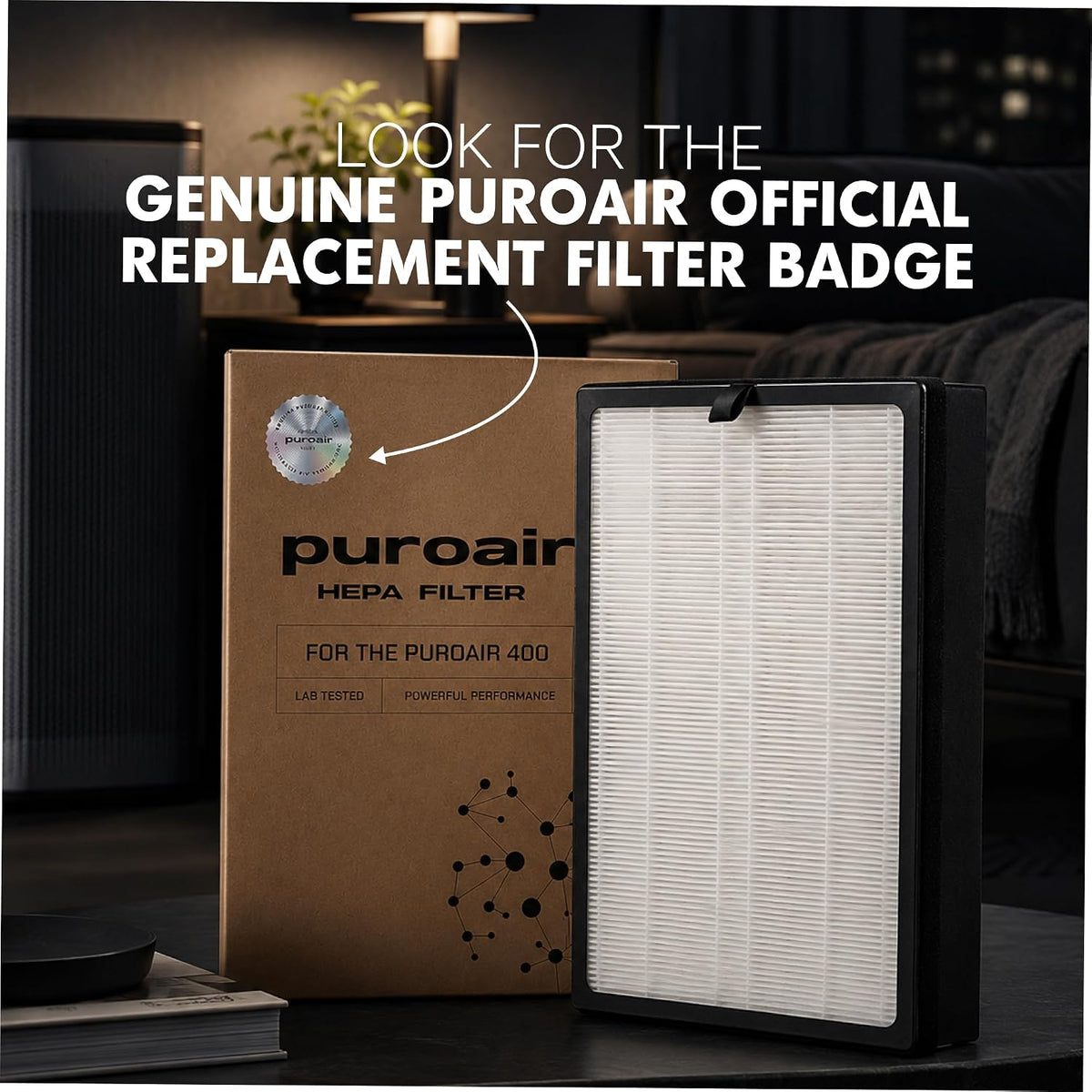 PuroAir 400 Replacement Filter - Genuine 400 Filter Replacement (1PK)
