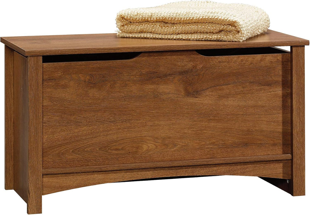 Sauder 412221 Shoal Creek Storage Chest, Oiled Oak® Finish