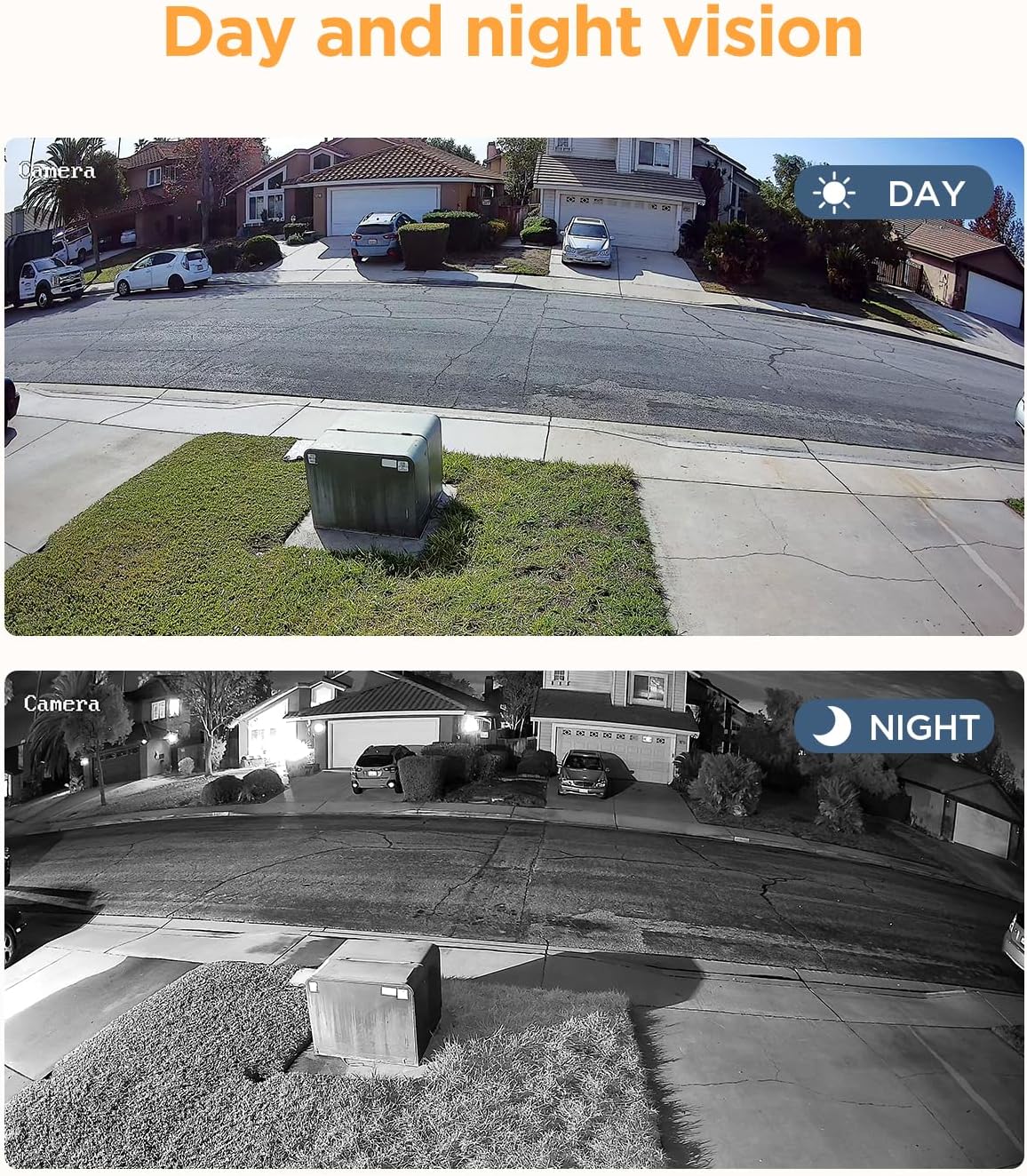 4 camera security system 8 channel poe with, package contents
