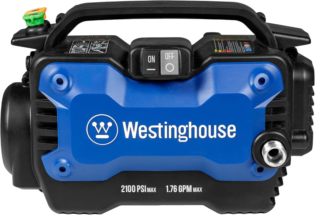 Westinghouse ePX3100s Electric Pressure Washer, 2100 Max PSI 1.76 Max GPM with Foam Cannon and Turbo Nozzle, for Cars/Fences/Driveways/Home/Patios