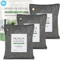 Moso Natural Air Purifying Bag 200g HGTV Editor's Pick | Premium Bamboo (3 Pack)