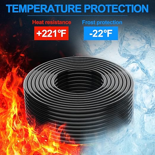 NAOEVO 18 Gauge Wire 5 Conductor Electrical Wire, 18 AWG Stranded PVC Cord