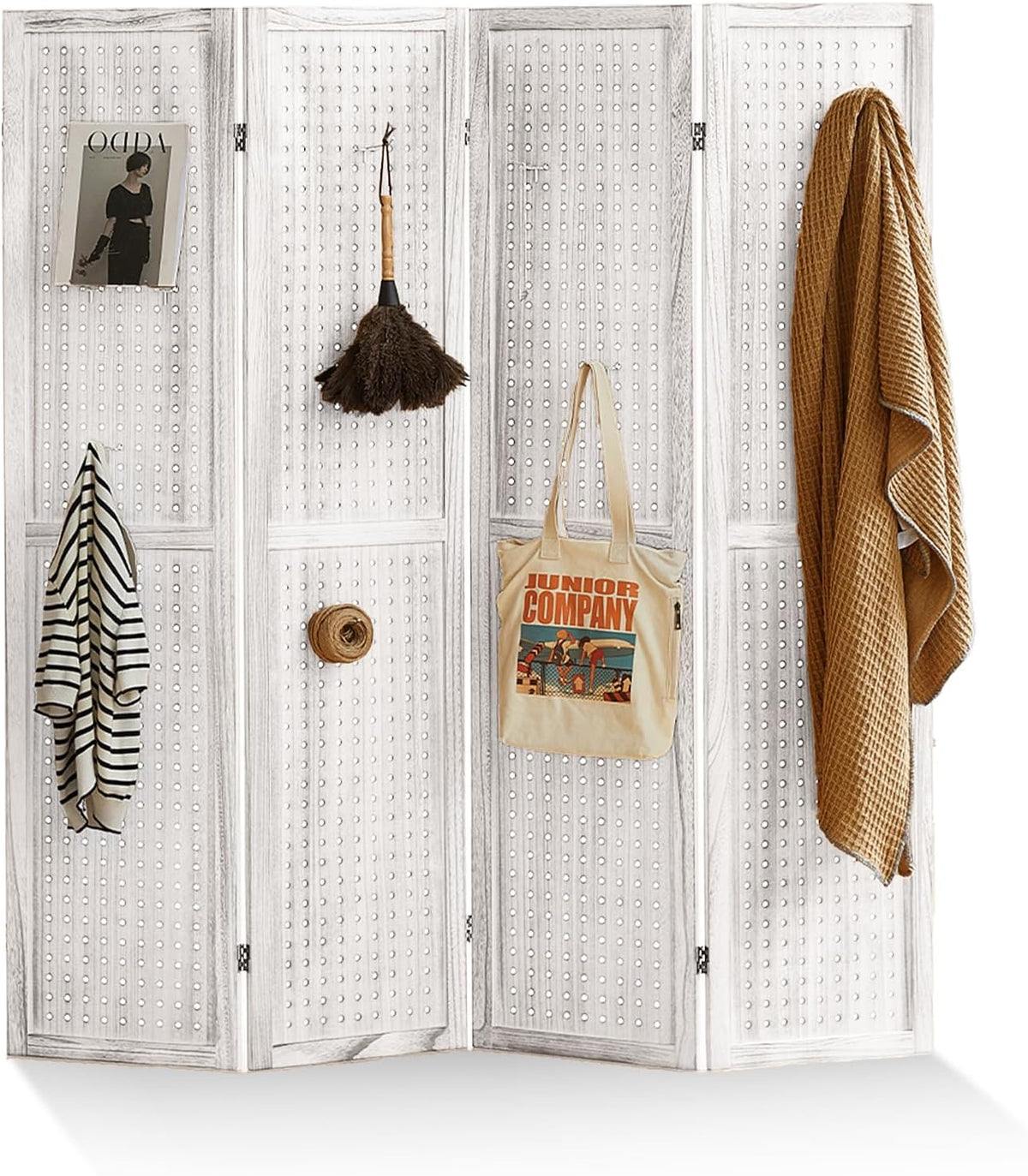 Asnefeli Pegboard Display Room Divider