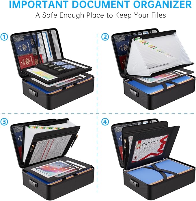 ENGPOW Fireproof Document Box