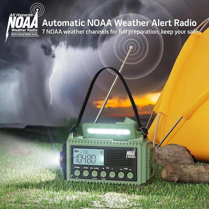 12000 Emergency Radio, NOAA Weather Radio