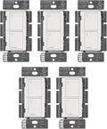 Lutron Caseta Original Smart Light Switch 5 Pack,