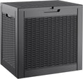 KAMABOKO Outdoor Storage Box, 30 Gallon Deck Box Outdoor Waterproof Small